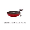 Glasslock Chef Topf Broil Non Stick Frying Pan Granoble Stone Coated 28cm