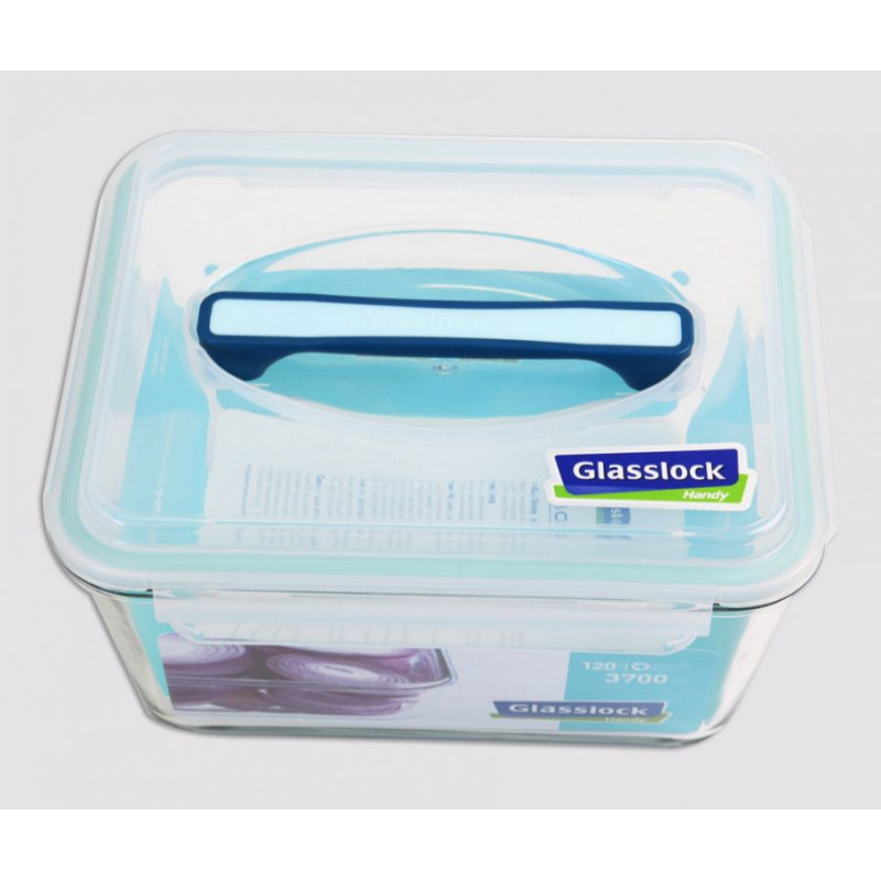 Glasslock 11351 15 Cup Rectangle Handy Container