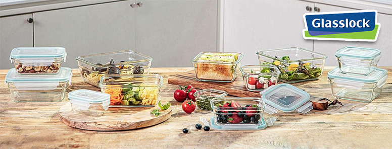 Glasslock Microwave And Dishwasher Safe Tempered Glass Food